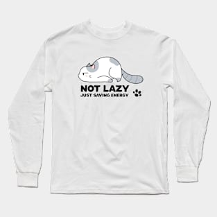 Lazy Cat Long Sleeve T-Shirt